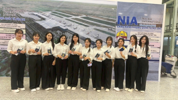 【関東の工業包装企業へ出国 ― 女性技能実習生たちの新たなスタート ―】